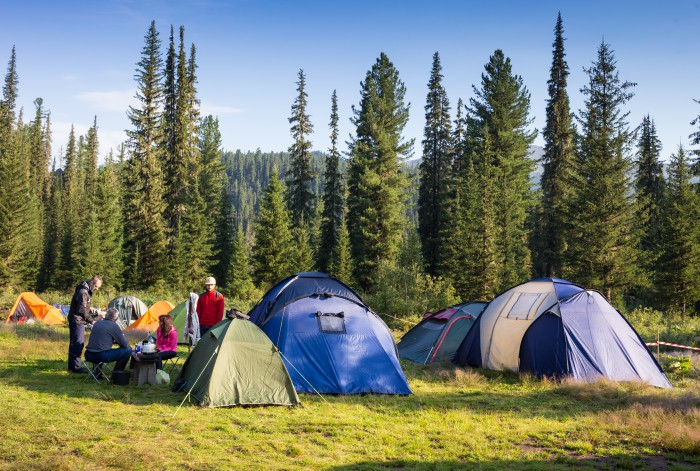 emplacement de camping